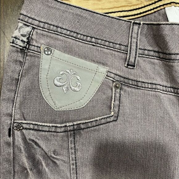 NWT House of Deréon Beyoncé Jeans Diva Crest Skinny - Picture 6 of 13